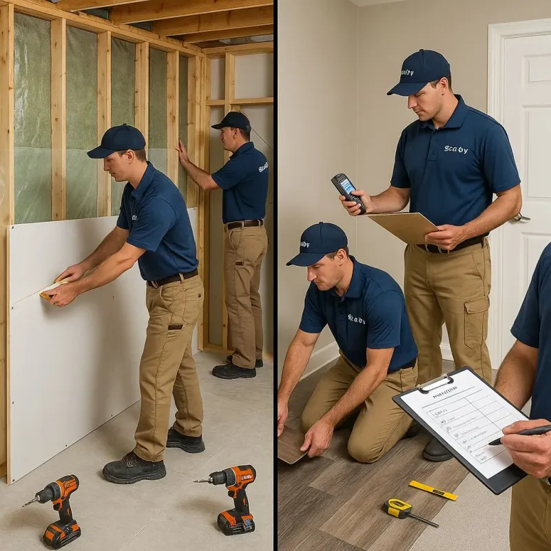 Repairs and Reconstruction process in Castro Valley, CA