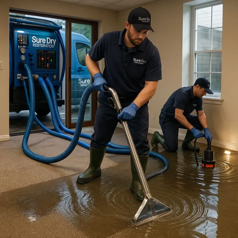 Water Extraction and Removal process in Castro Valley, CA
